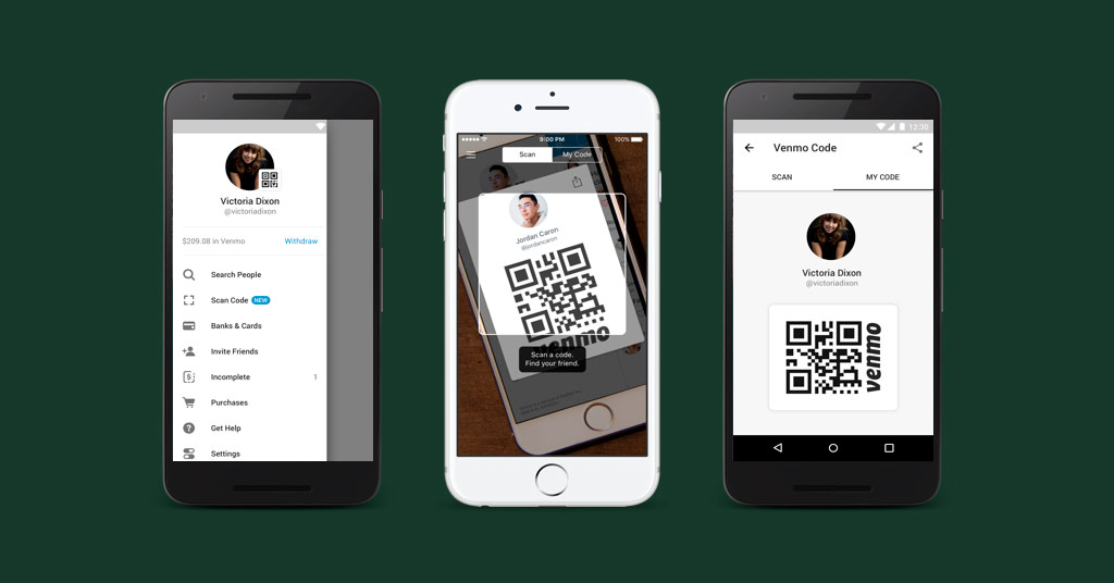 Новость проекта. Список контактов заменят QR-коды: Venmo обновил мобильный кошелек